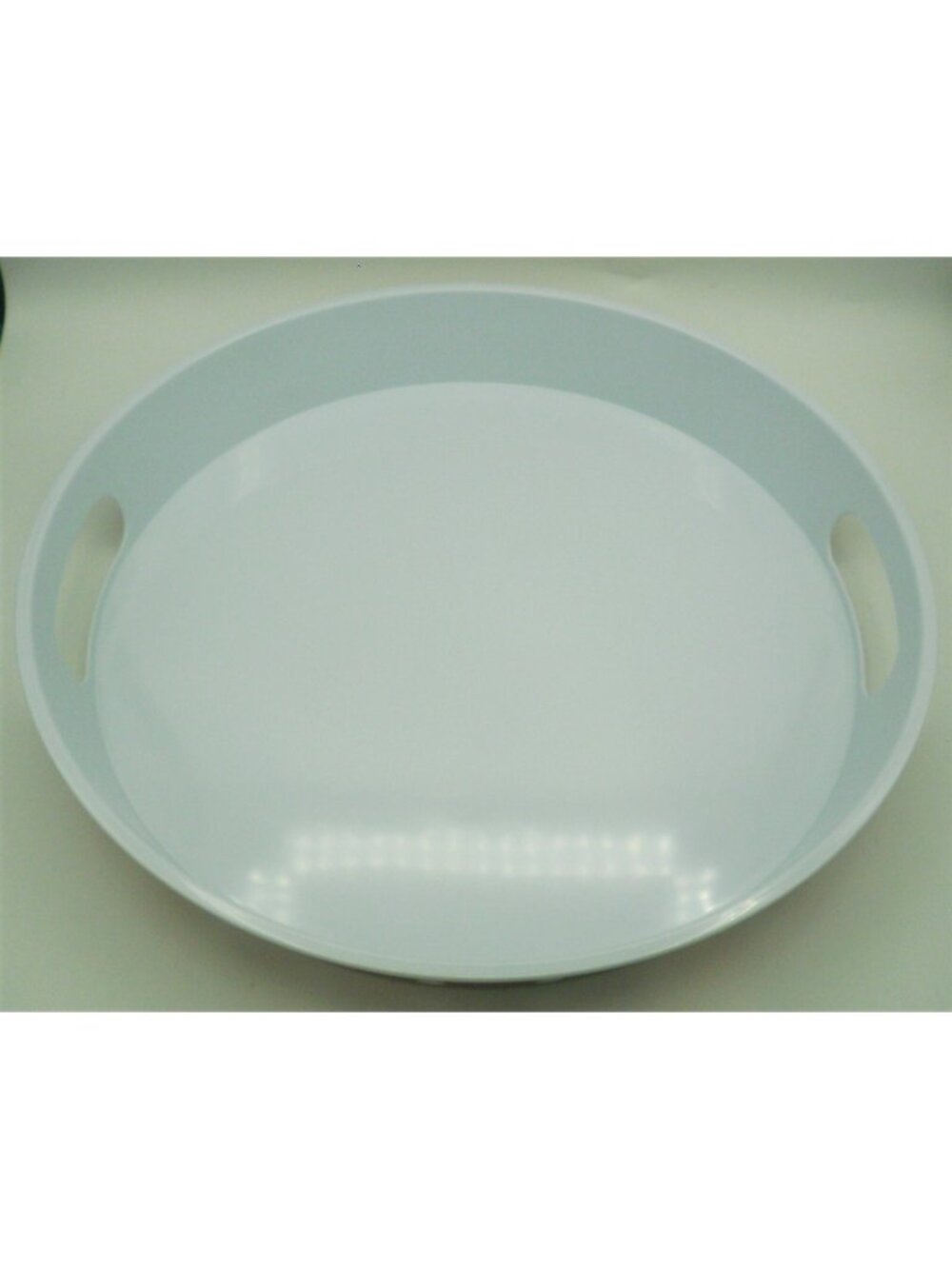 Temptations Serving Tray Red Polka Dot Melamine PPP-HB-712458 Patio Entertaining - Picture 2 of 4